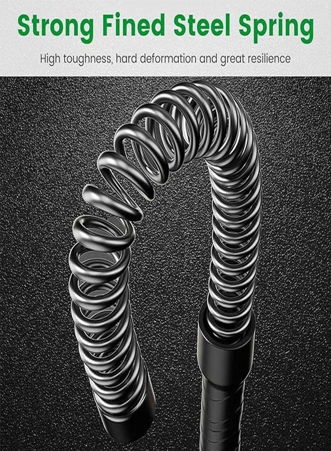 PRO365 Battle Rope for Full Body Workout, Portable Power Rope for Home Gym & HIIT Training (White) - Image 5