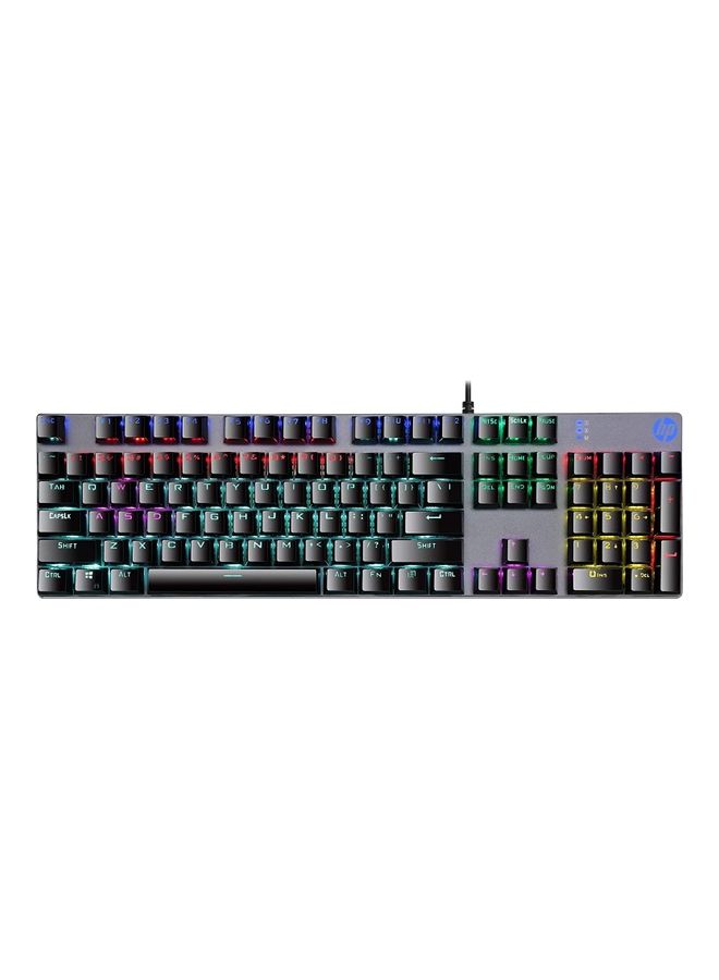 HP GK400F RGB Wired Gaming Mechanical Keyboard Black - Image 1