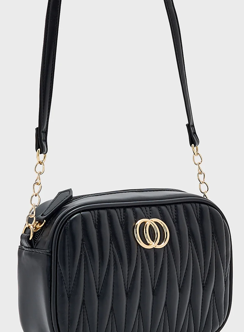 ايلا Quilted Crossbody Bag
