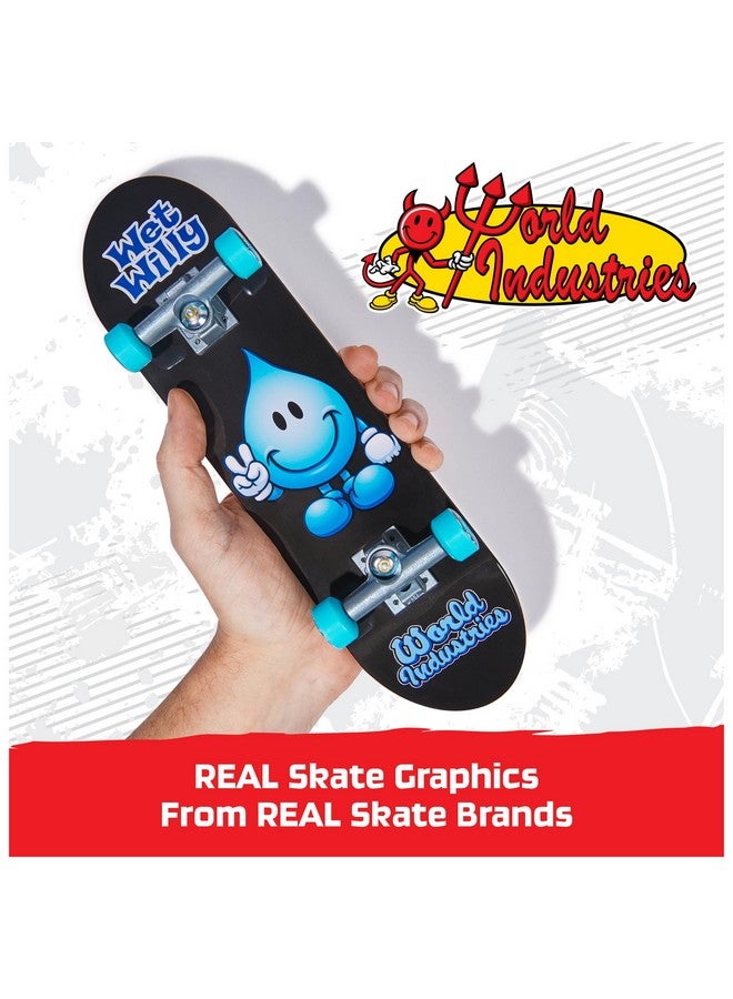 Tech Deck تكنيك ديك، هاند بورد من وورلد إندستريز؛ سكيت بوردات مصغرة أصلية، ألعاب أطفال للأولاد والبنات، أعمار 6 وما فوق (للاستخدام باليد فقط) - Image 3