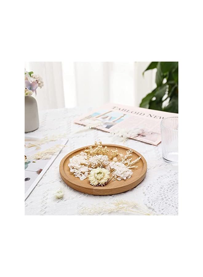 The Bros 2 Pack White Dried Flowers for Resin Jewelry Molds, Real Pressed Dry Flower Leaves with Tweezers, for DIY Crafts Nail Art Candle Soap Making Phone Case Jewelry Pendant Floral Decors - Image 3