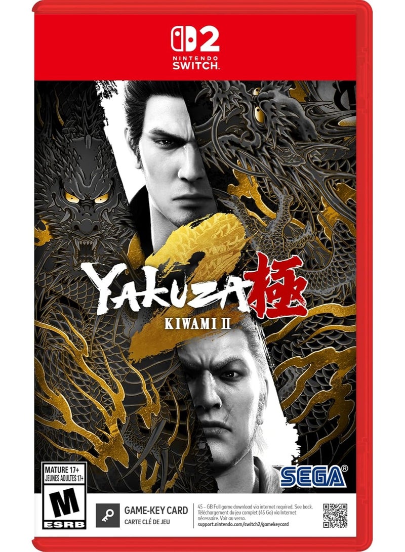 Sega Yakuza Kiwami 2 2 [GMAE KEY CARD] - nintendo_switch - Image 1