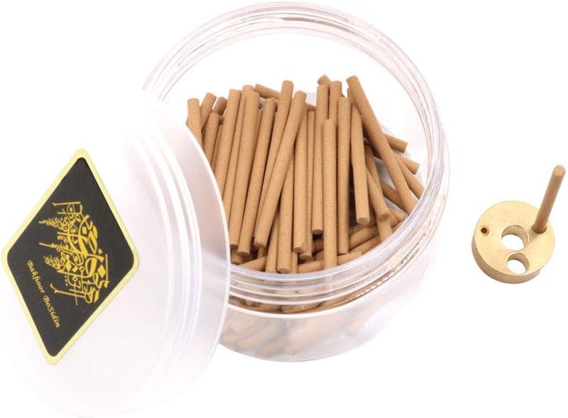 Bosidin Bakhoor - Bakhoor Oud Incense Sticks 3mm with Metal Incense Burner - A72-1 - Image 1
