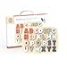 Speedy Monkey Colorful Wooden Alphabet Puzzle Non Toxic ChildSafe Paint Learning Toy for Kids Educational Fun EasyGrasp Letters Enhances Fine Motor Skills - Image 2