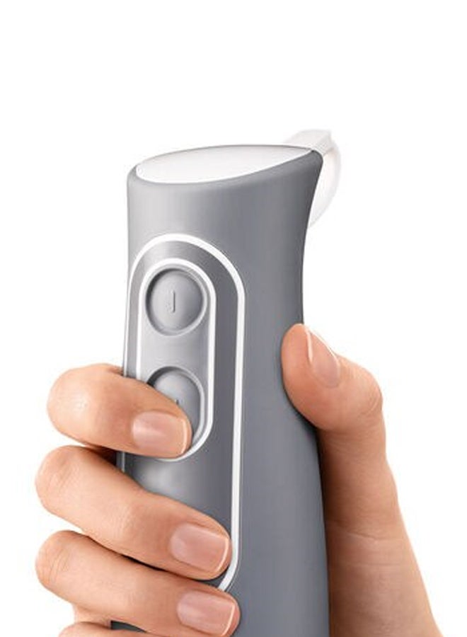 BRAUN Electric Hand Blender With Jar Mq500 Grey/White - Image 3