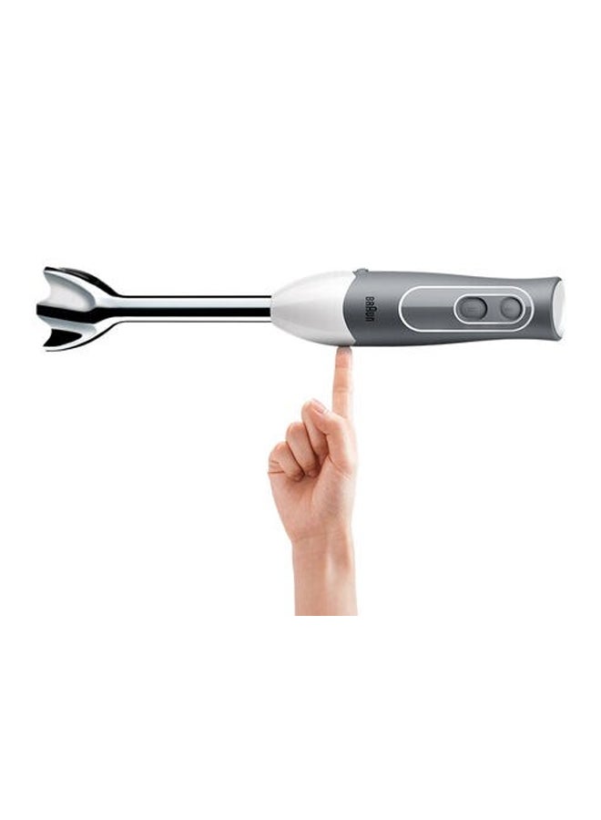 BRAUN Electric Hand Blender With Jar Mq500 Grey/White - Image 4