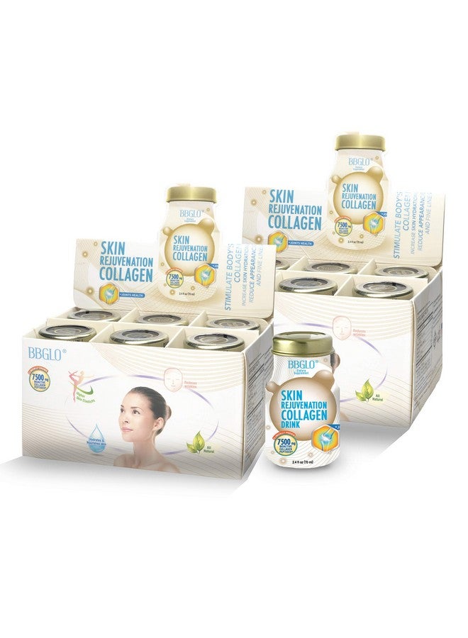 BBGLO® Skin Rejuvenation Collagen Drink - Anti Aging Complex, 2.4 fl. Oz (12 Bottles, Joint) - Image 1