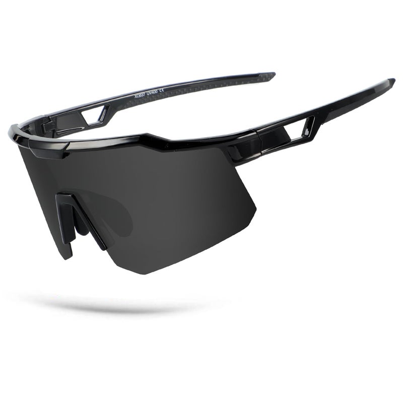 OULAIQI Polarized Lightweight Sports Sunglasses â€“ UV400 Protection, Unisex for Cycling,Fishing,Running, Baseball,Outdoor - Image 1