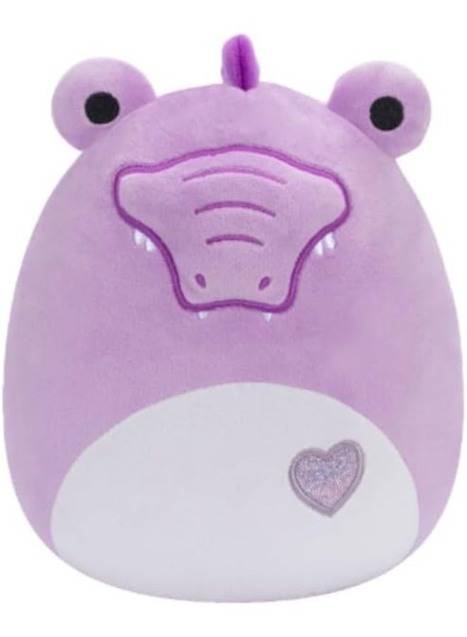 Squishmallows Valentine’s 2024 Bunny the Alligator 7.5-Inch Plush Toy - Image 1