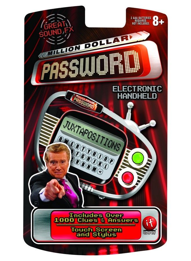 IToys Million Dollar Password Handheld With Touch Pad - Image 2