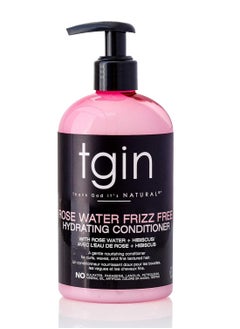 Tgin Tegene Rosewater Frizz Free Moisturizing Conditioner 13oz 384ml  - Image 1