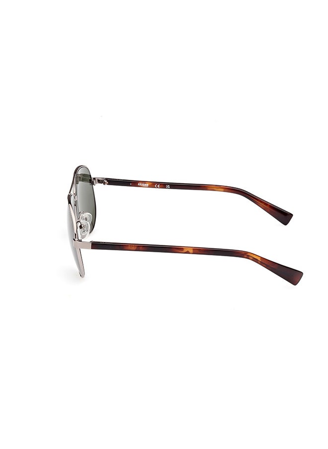 GUESS - Unisex UV Protection Pilot Sunglasses - GU827908N58 - Lens Size: 58 Mm - Image 1