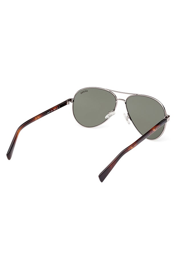 GUESS - Unisex UV Protection Pilot Sunglasses - GU827908N58 - Lens Size: 58 Mm - Image 1