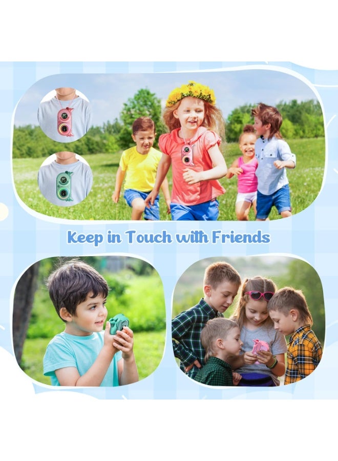 BlueFire Walky Talkiy for Kids - 2 Pack Rechargeable Long Range Walky Talky with 24-Hour Battery Life, Built-in Compass & Clear Sound - Perfect Outdoor Toys & Gifts for Boys & Girls Ages 3-12 (Birthday, Christmas, Camping) - Image 3