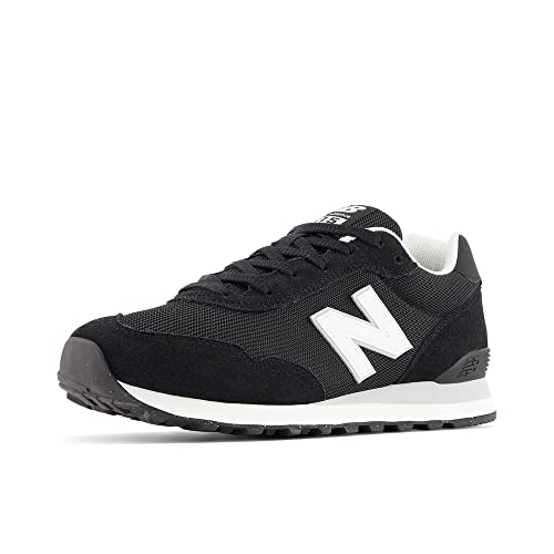 New Balance Men's 515 V3 Sneaker, Black/White/Aluminum Grey, 8.5 - Image 4