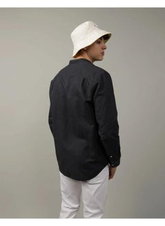 American Eagle Band Collar Classic Fit Shirt  - Image 2