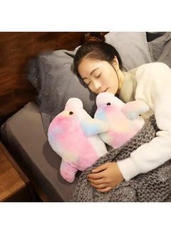 Tickles Tickles Rainbow Dolphin Soft Stuffed Plush Toy Cum Pillow Sea Animal for Kids Boys & Girls Birthday Gifts (Color: Multicolor Size: 35 cm)  - Image 5