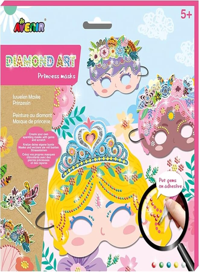 Avenir Diamond Art Princess Masks