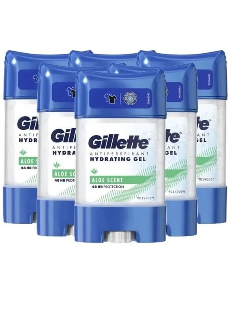 جل مرطب مضاد للتعرق برائحة الصبار 70 مل (عبوة من 6 قطع) - Image 1