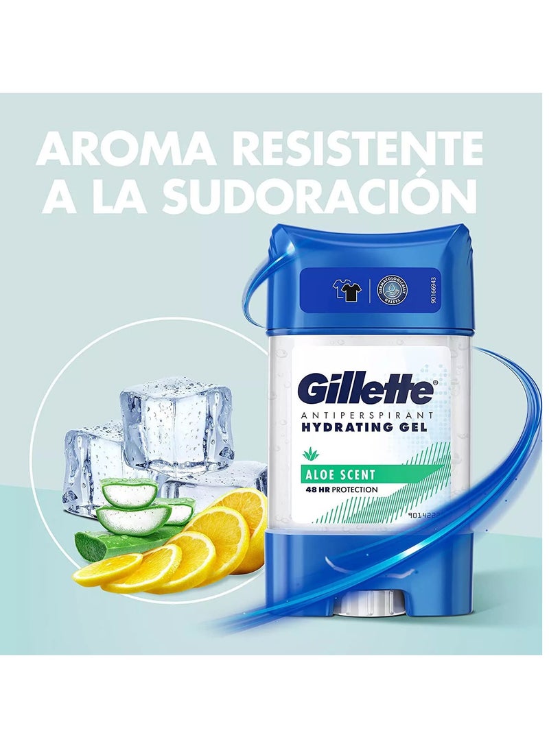 جل مرطب مضاد للتعرق برائحة الصبار 70 مل (عبوة من 6 قطع) - Image 3