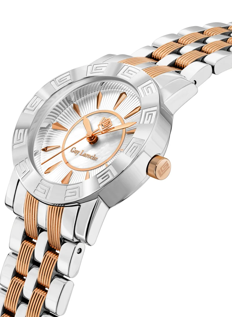 Guy Laroche Alex Watch for Women with Stainless Steel Bracelet 29 mm 5 Atm