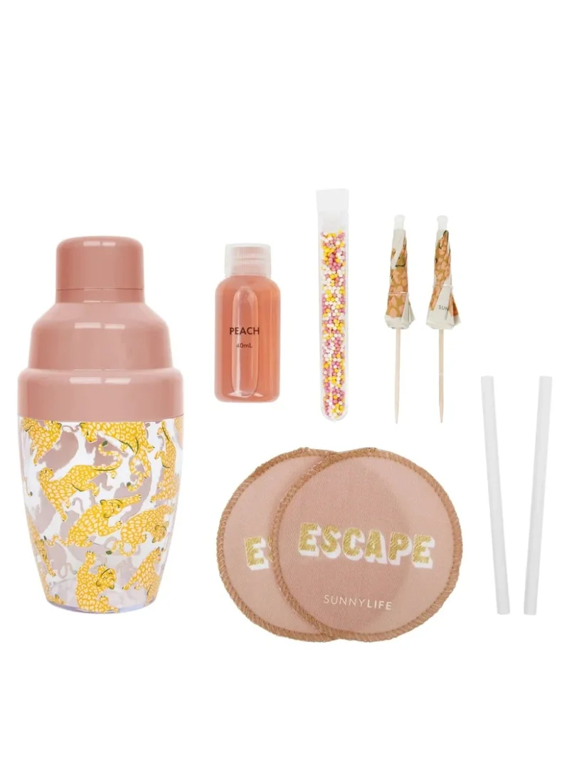 SUNNY LIFE Carry On Cocktail Kit Call Of The Wild - Peachy Pink