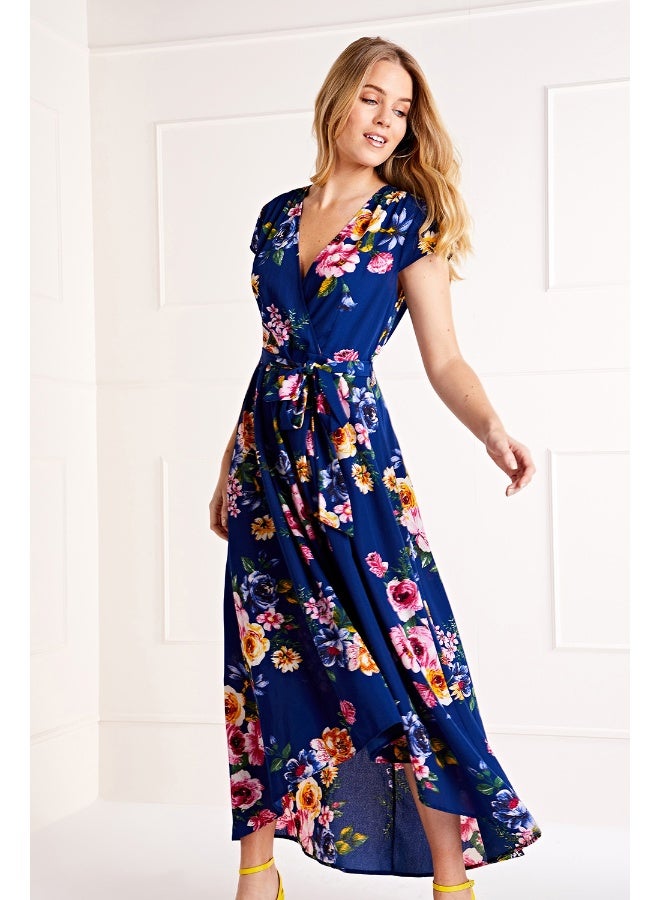 MELA LONDON Floral Print Wrap Dress - Image 2