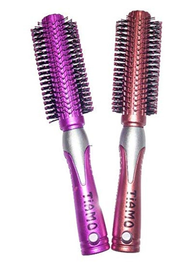 Tiamo Round Hair Brush set of 2 for daily use - Image 1