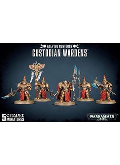 Games Workshop Warhammer 40K Adeptus Custodes Custodian Wardens  - Image 1