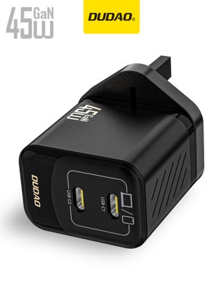 45W-2 Port-black