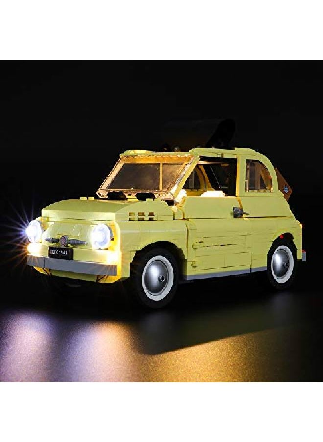 BRIKSMAX - Led Lighting Kit For Creator Fiat 500Compatible With Lego 10271 Building Blocks Model Not Include The Lego Set - Image 1