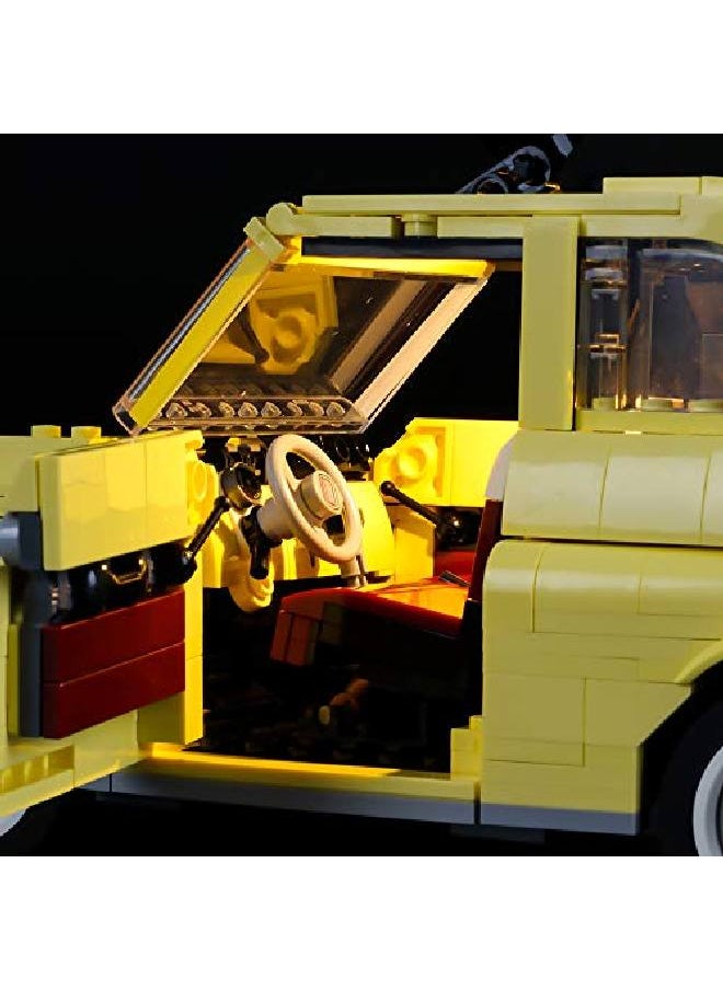 BRIKSMAX - Led Lighting Kit For Creator Fiat 500Compatible With Lego 10271 Building Blocks Model Not Include The Lego Set - Image 1