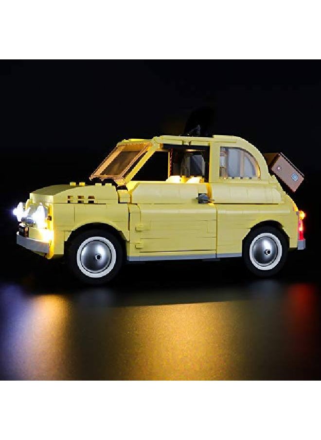 BRIKSMAX - Led Lighting Kit For Creator Fiat 500Compatible With Lego 10271 Building Blocks Model Not Include The Lego Set - Image 1