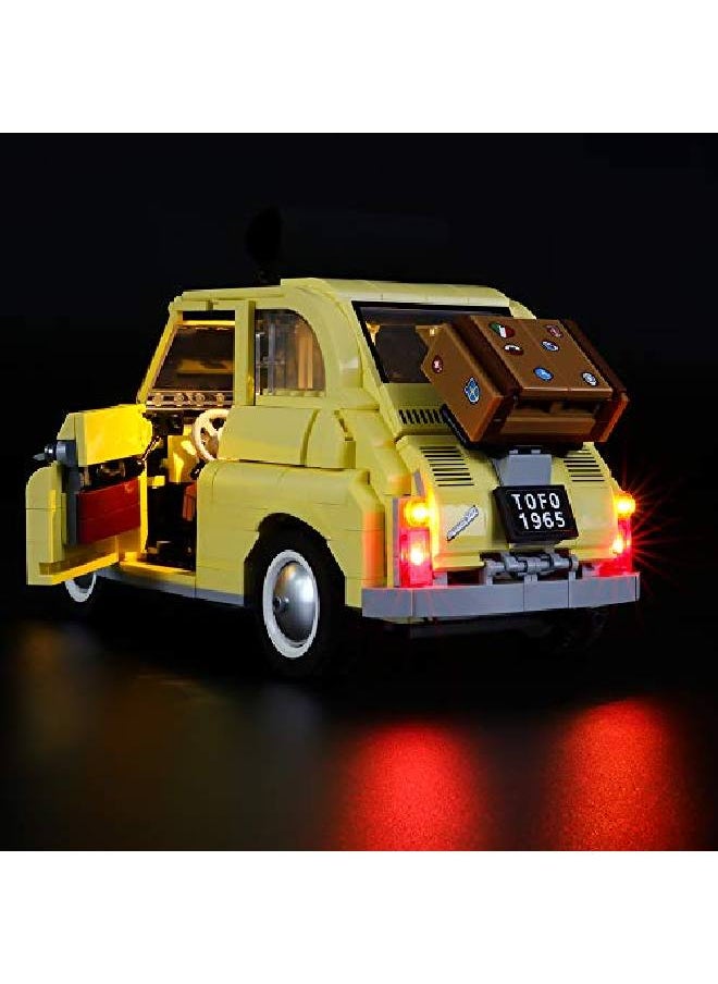 BRIKSMAX - Led Lighting Kit For Creator Fiat 500Compatible With Lego 10271 Building Blocks Model Not Include The Lego Set - Image 1