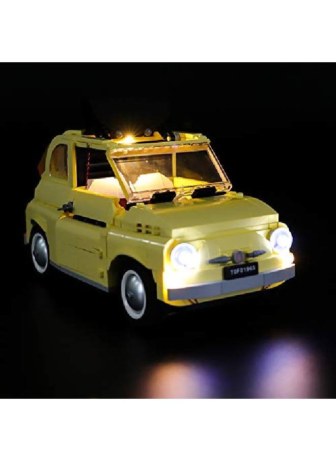 BRIKSMAX - Led Lighting Kit For Creator Fiat 500Compatible With Lego 10271 Building Blocks Model Not Include The Lego Set - Image 1