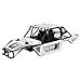 MEUS RACING Mantis24 Body with Roll Cage for Axial 124 SCX24 RC Crawler White - Image 2