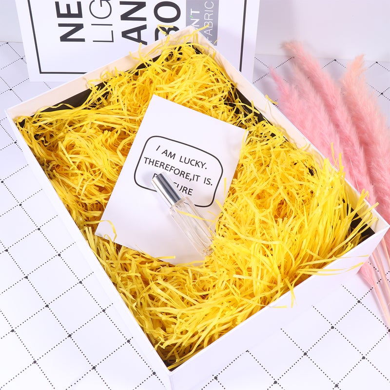 10 Packs 100g Paper Filament Box Filling Paper Shredded Paper Filament Party Supplies (Yellow) - Image 4