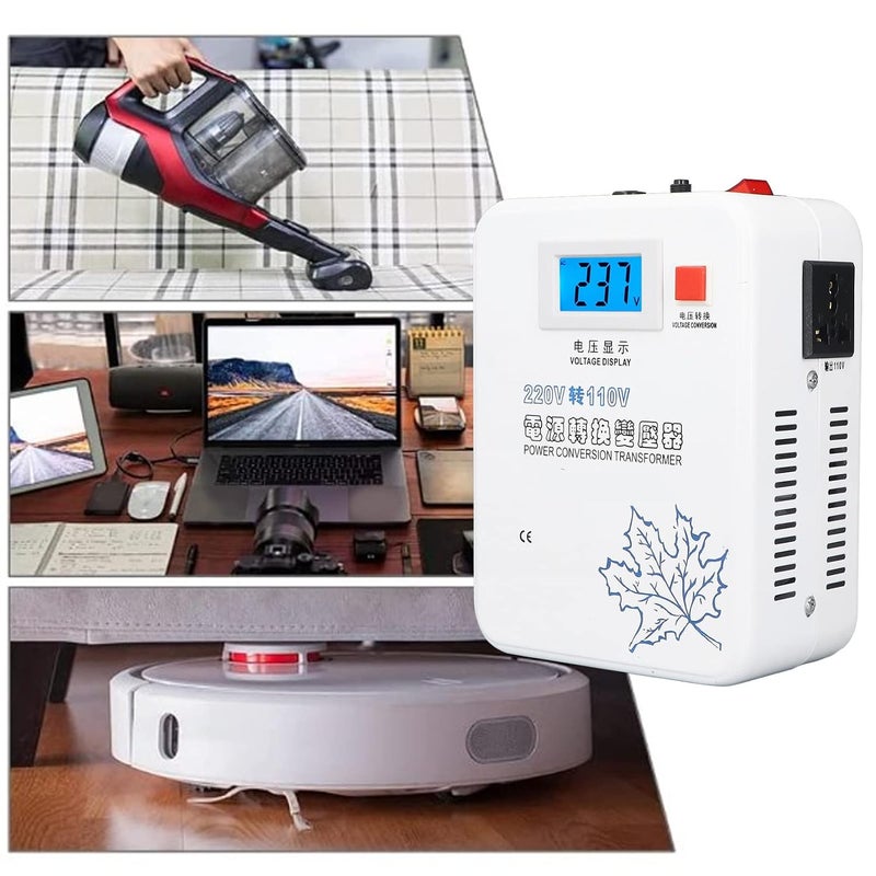 klarako Power Converter Power Converter Low Frequency Voltage Transformer 220V to 110V for High Conductivity Cooling for Home Appliances - Image 4