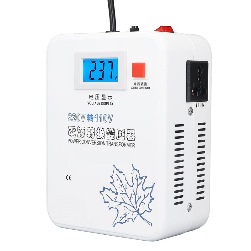 klarako Power Converter Power Converter Low Frequency Voltage Transformer 220V to 110V for High Conductivity Cooling for Home Appliances - Image 1