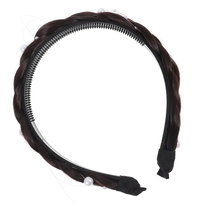 2pcs Braid Headband Hair Headband Headband Braid Hair Band Wig Headband - Image 5