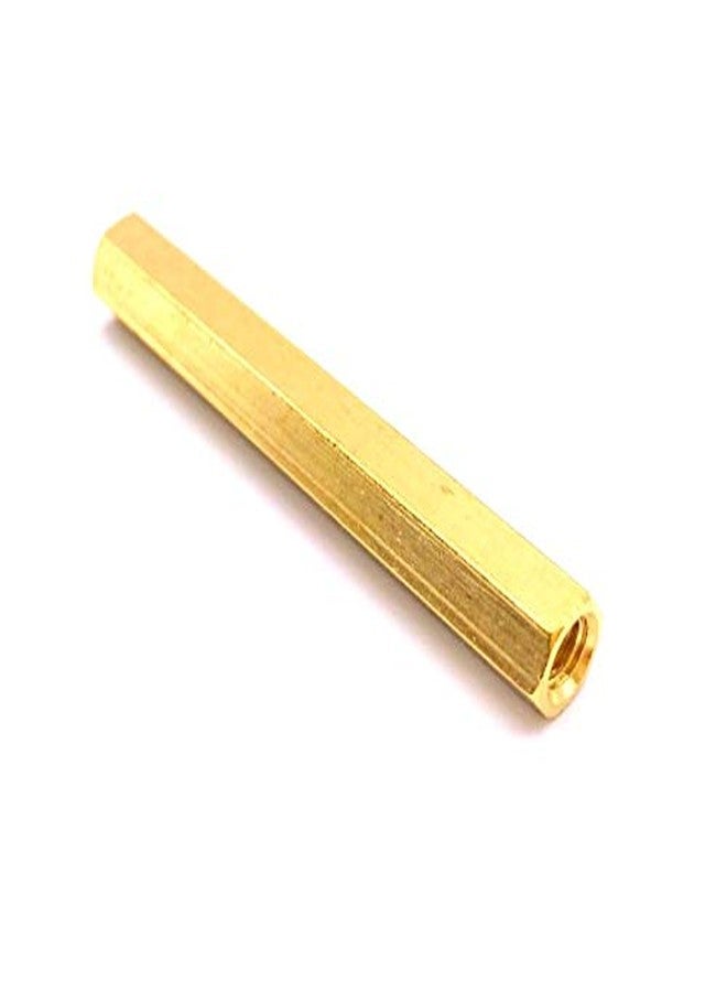 Immech - M3 X 30mm Dual Ends Brass Pillar PCB Standoff Hexagonal Spacer, Hex Brass Standoff spacer Female to Female Spacing Screws Double pass Hex Long Nuts Pack of 40 Pcs - Image 1