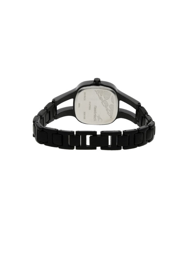 fastrack Quartz Analog Women's Watch 6147NM02 – Black Dial, Stainless Steel Strap - Image 4