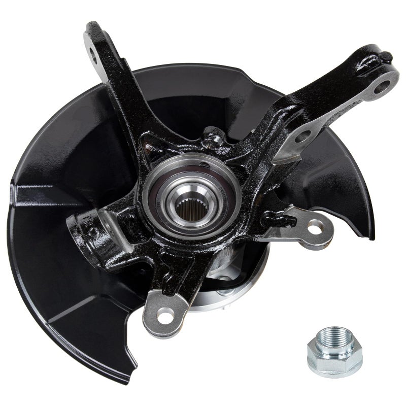 CNYGO LK097 Front Steering Knuckle Wheel Bearing Hub Assembly Compatible with 2012 2013 2014 2015 2016 Honda Civic 1.8L Replace for 51216-TR3-Y00 51216-TR0-A00, Left Driver Side - Image 1