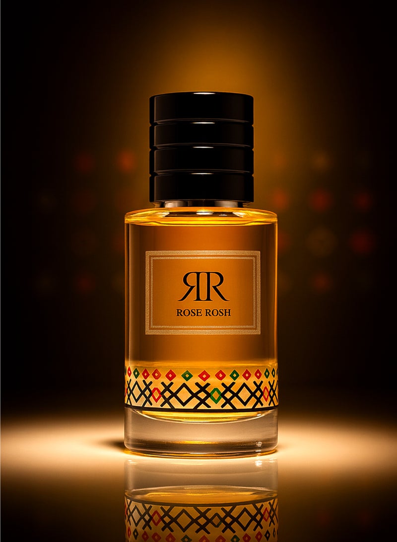 يومار عطر زهري للنساء من مجموعة يومار، روز روش رقم 0980، 25 مل | عطر فاخر للنساء برائحة الحمضيات الحلوة، زهور بيضاء وصفراء مع دفء المسك - Image 2