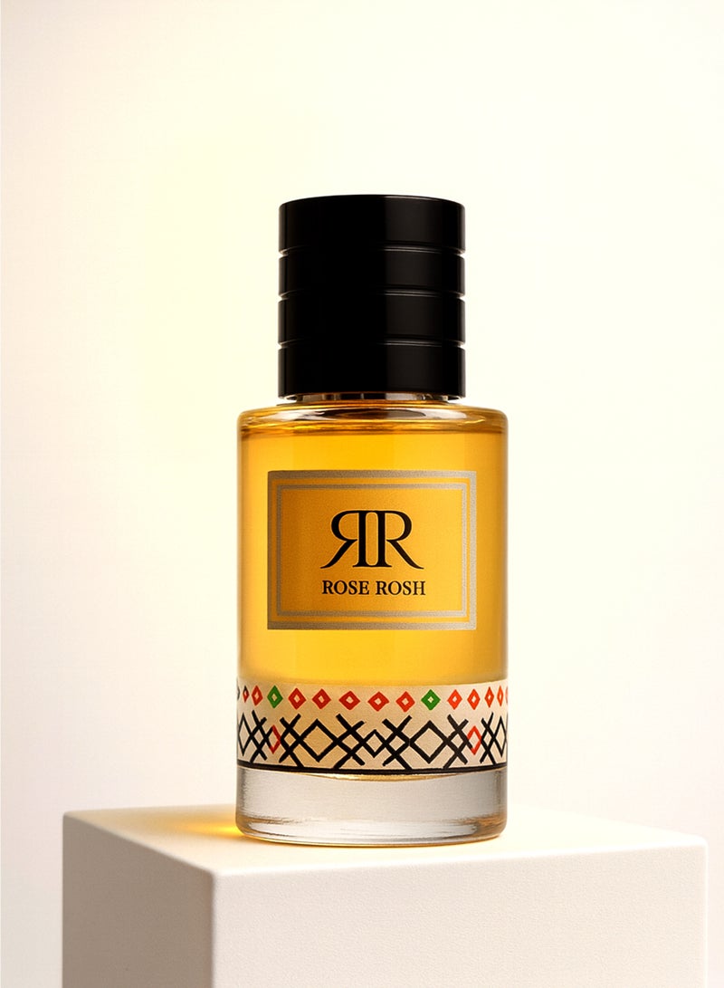 يومار عطر زهري للنساء من مجموعة يومار، روز روش رقم 0980، 25 مل | عطر فاخر للنساء برائحة الحمضيات الحلوة، زهور بيضاء وصفراء مع دفء المسك - Image 4