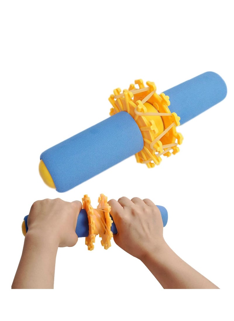 SYOSI Resistance Bar for Physical Therapy, Tennis/Golfers Elbow/Tendinitis Pain Relief, Injury Rehab, Forearm Grip Strengthener, Adjustable Resistance, Sturdy ABS Plastic, Non-slip Sponge  - Image 1