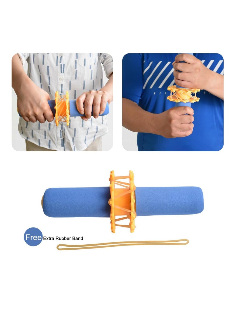 SYOSI Resistance Bar for Physical Therapy, Tennis/Golfers Elbow/Tendinitis Pain Relief, Injury Rehab, Forearm Grip Strengthener, Adjustable Resistance, Sturdy ABS Plastic, Non-slip Sponge  - Image 4