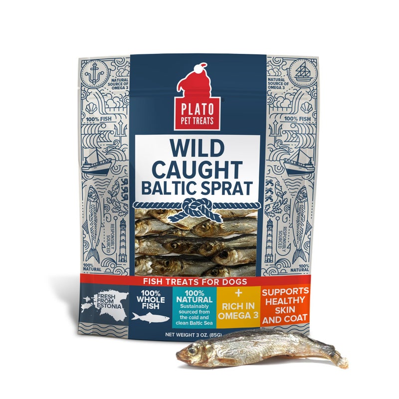 Plato Baltic Sprat 3oz - Image 1