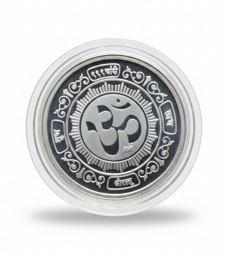 KHUSHBOO JEWELS PURE 999 SILVER COIN 10 GRAMS - Image 2