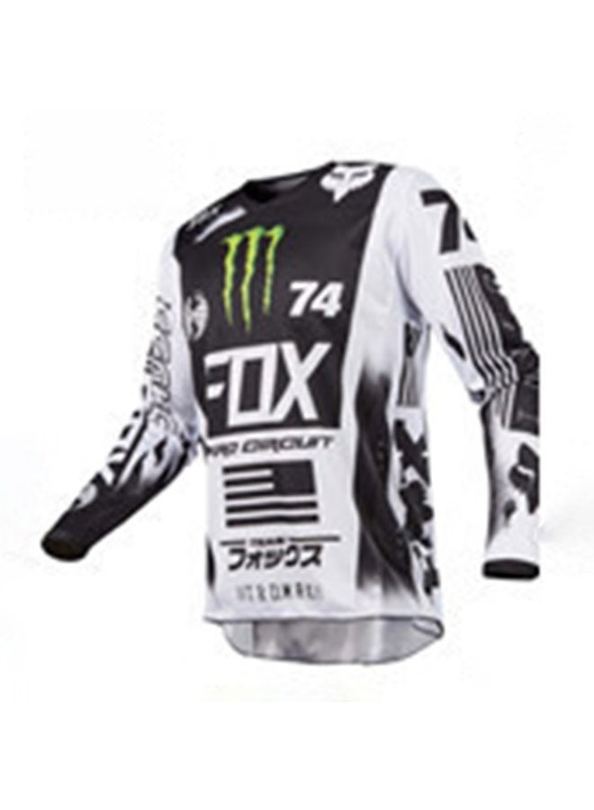 Fox Men's Outdoor Cycling Suit Off-road Road Mountain Bike Cycling Tops - Image 1